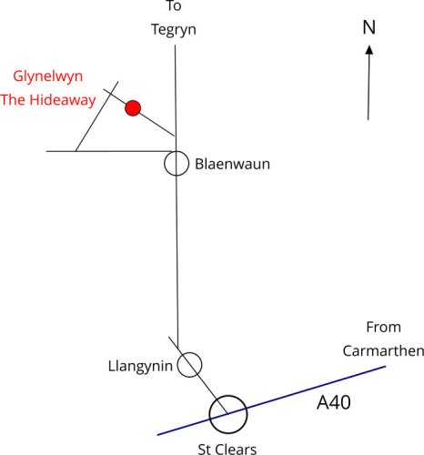 The Hideaway directions